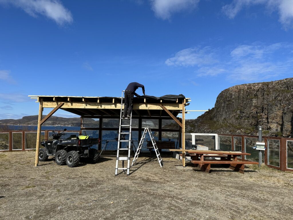 The motorhome parking gets a gap!